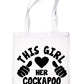 This Girl Loves Her Cockapoo Dog Lover Shopping Tote Bag For Life