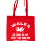 Wales Beat The English Rugby 6 Nations Shopping Tote Bag For Life