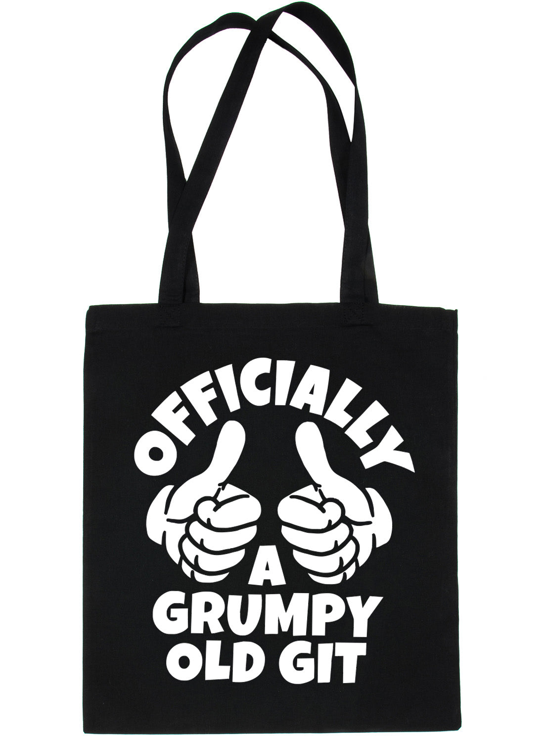 Grumpy Old Git Birthday Christmas Gift Shopping Tote Bag For Life