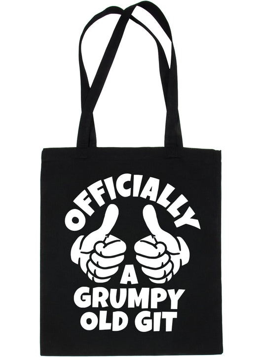 Grumpy Old Git Birthday Christmas Gift Shopping Tote Bag For Life