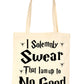 I Solemly Swear Harry Potter Funny Shopping Tote Bag For Life