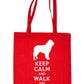 Keep Calm & Walk Newfoundland Dog Lovers Funny Shopping Tote Bag For Life