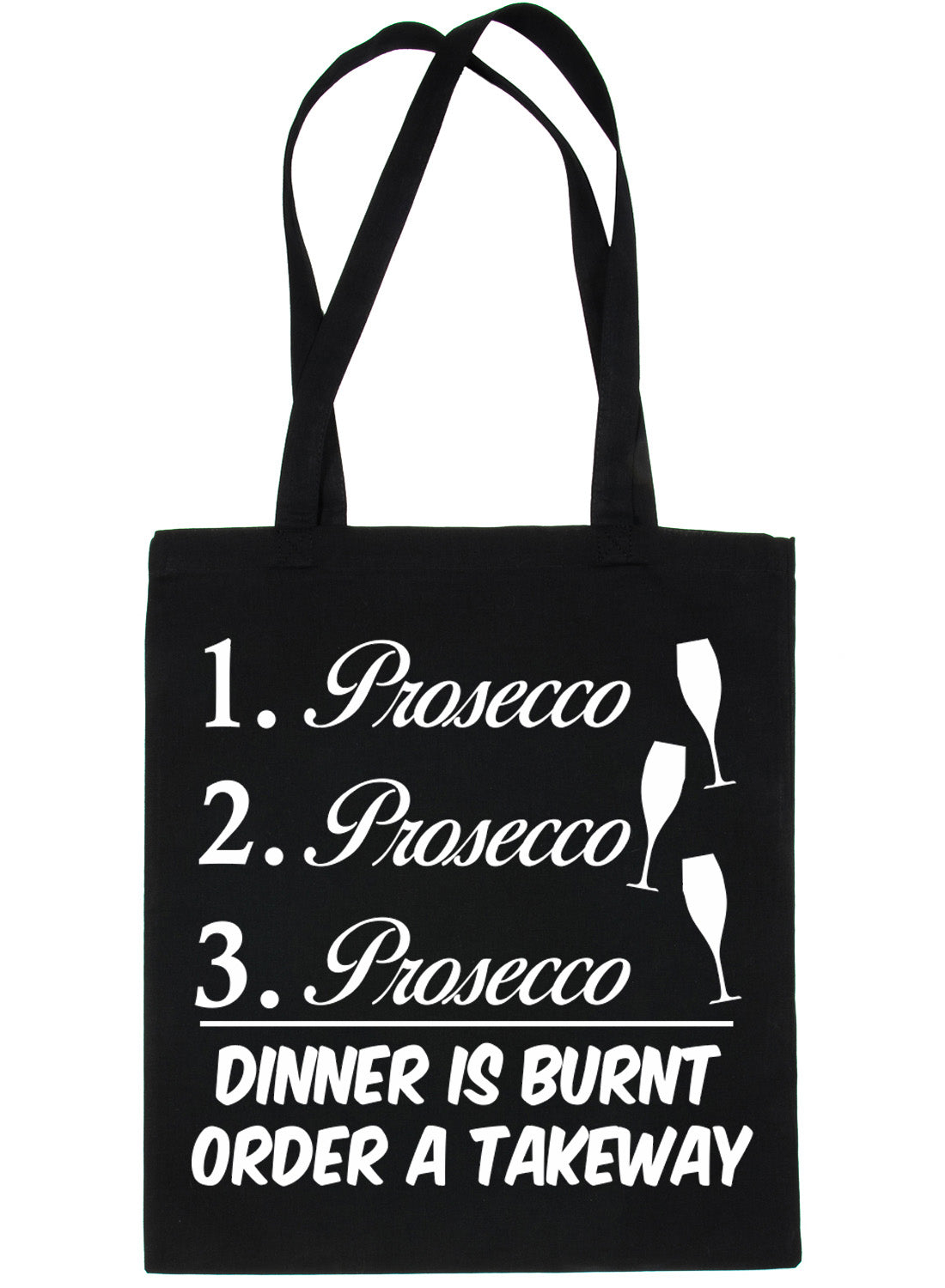 Prosecco Hen Party Wedding Gift Funny Shopping Tote Bag For Life