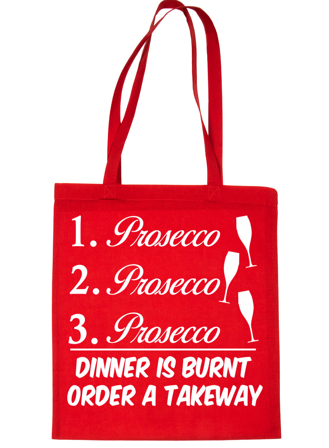 Prosecco Hen Party Wedding Gift Funny Shopping Tote Bag For Life