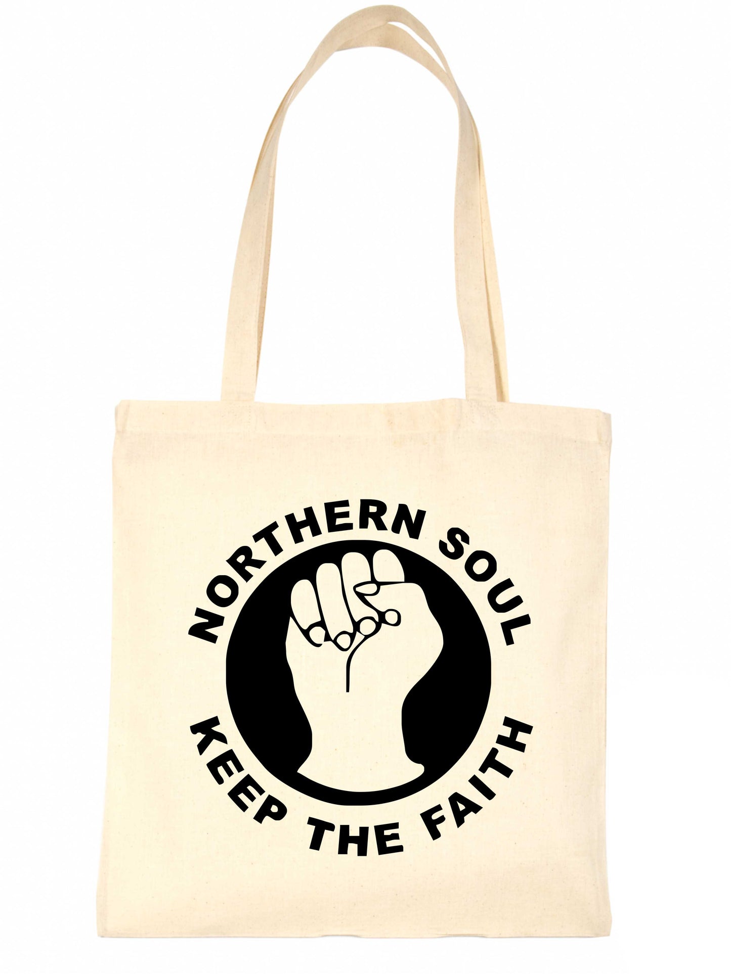 Northern Soul Music Funny Shopping Tote Bag For Life