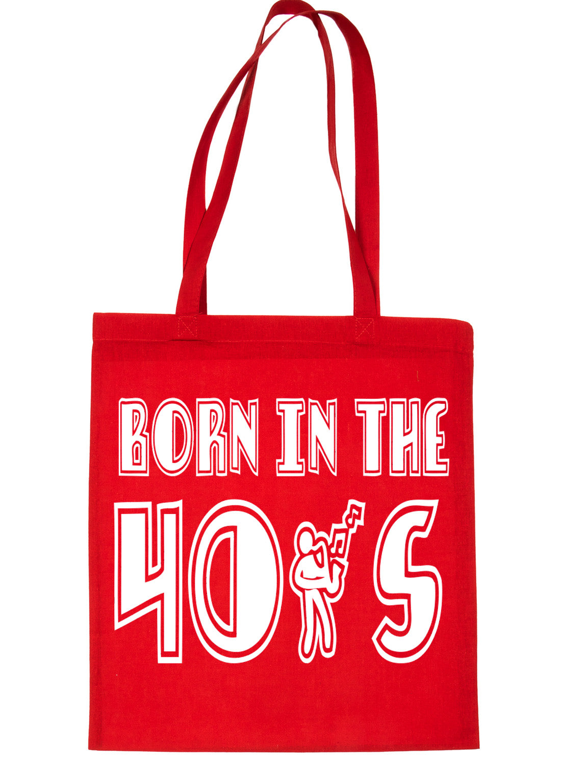 Born In The 40's Birthday Gift Funny Shopping Tote Bag For Life