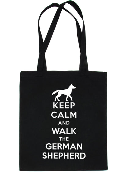 Keep Calm and Walk The German Shepherd Lover Bag For Life Shopping Tote Bag