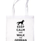 Keep Calm and Walk The German Shepherd Lover Bag For Life Shopping Tote Bag