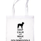 Keep Calm and Walk Goldendoodle Dog Lover Bag For Life Shopping Tote Bag