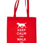 Keep Calm and Walk The Springador Dog Lover Bag For Life Shopping Tote Bag