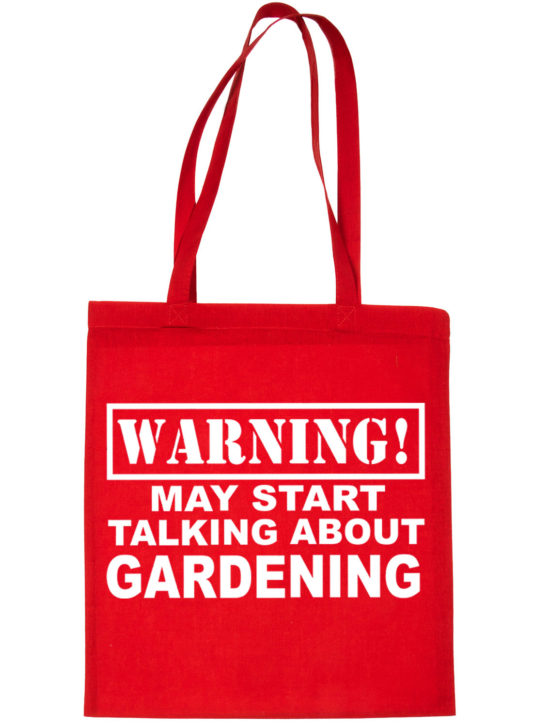 Warning May Talk About Gardening Bag For Life Shopping Tote Bag