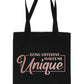 Being Different In Rose Gold Tote Bag Mental Awareness Self Love Gift Resuable Shopping Bag