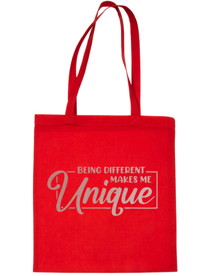 Being Different In Rose Gold Tote Bag Mental Awareness Self Love Gift Resuable Shopping Bag
