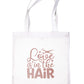 Love Is In The Hair Work Hairdresser Barber Shop Tote Bag Resuable Shopping Bag