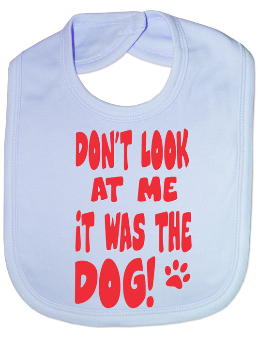 Print4u Don’t Look At Me Smell Is Dog Feeding Bib