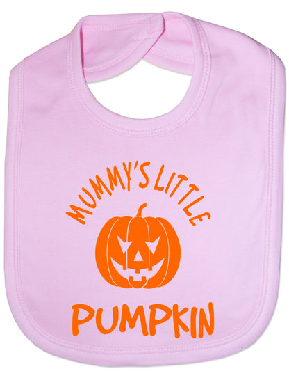 Mummy's Little Pumkin Halloween Feeding Bib Present