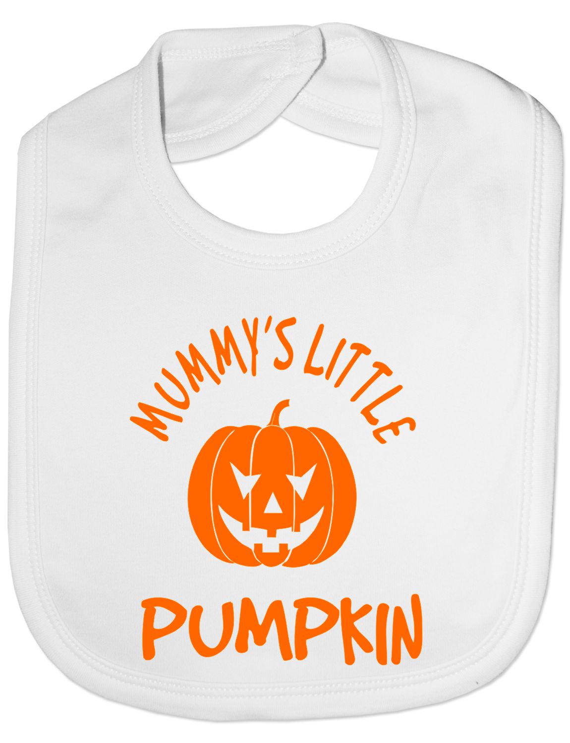 Mummy's Little Pumkin Halloween Feeding Bib Present