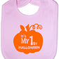 My 1st Halloween Pumpkin Feeding Bib