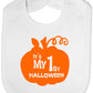 My 1st Halloween Pumpkin Feeding Bib