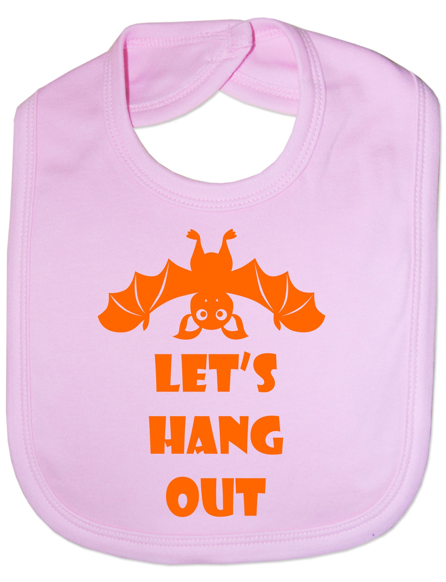 Lets Hang Out Halloween Feeding Bib