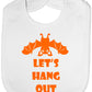 Lets Hang Out Halloween Feeding Bib