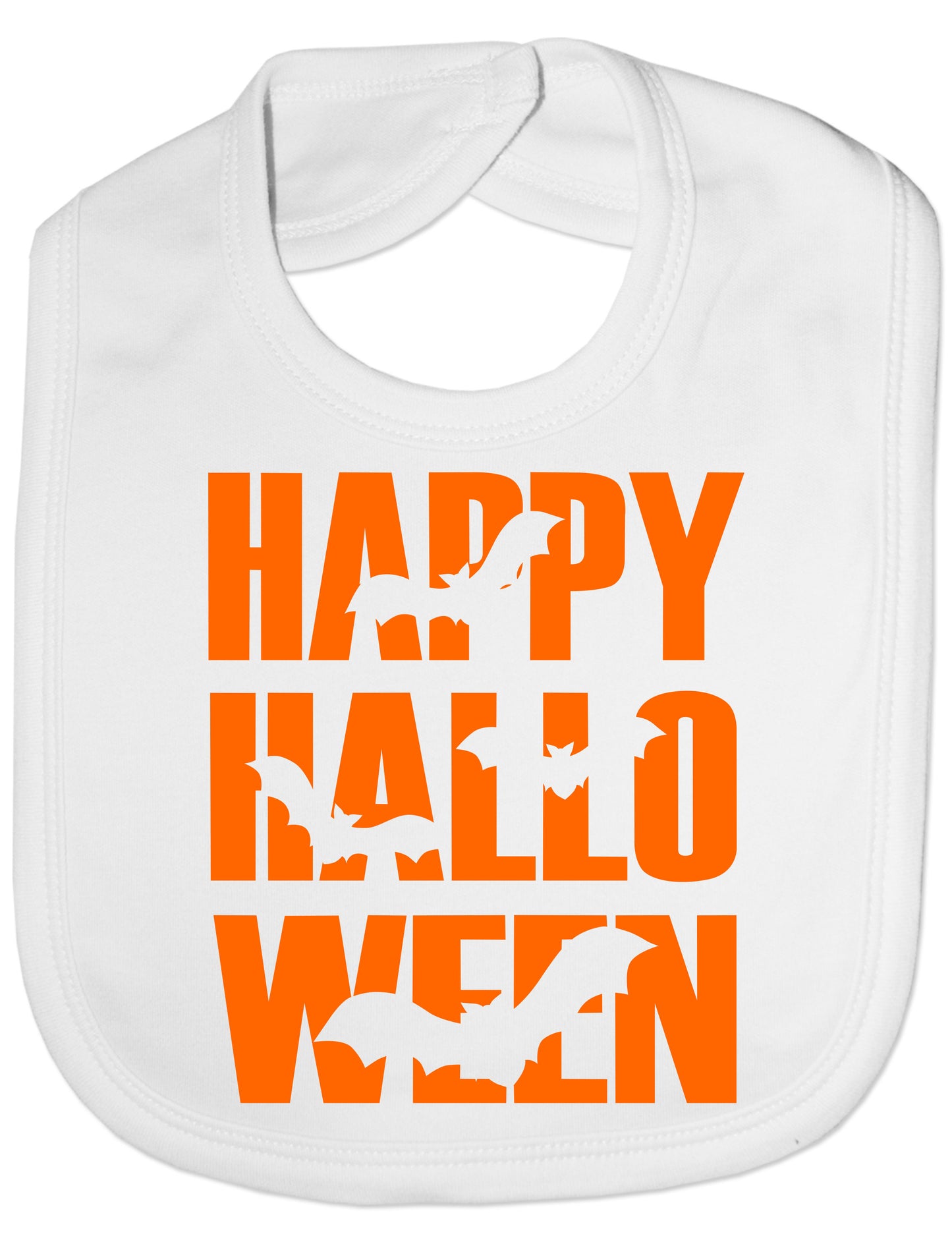 Halloween Bats Scary Spooky Feeding Bib