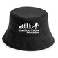 Evolution of Rugby Bucket Hat Sports Fan Rugby Gift For Men & Ladies