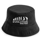 Evolution Of Golf Bucket Hat Golfers Birthday Gift For Men & Ladies