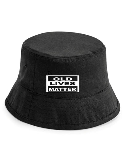 Old Lives Matter Bucket Hat Funny Birthday Gift for Men & Ladies