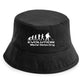 Evolution of Metal Detecting Bucket Hat Birthday Gift Great for Men & Women