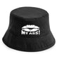 Kiss My Ass Bucket Hat Funny Birthday Gift for Men & Ladies