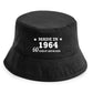 Totally Awesome Made In 1964 Bucket Hat 60th Birthday Age 60 Men & Ladies