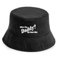 Who's The Daddy Bucket Hat New Dad New Baby Gift for Men