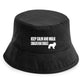 Keep Calm & Walk Cavalier King Charles Bucket Hat Dog Lovers Gift Unisex
