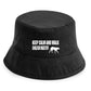 Keep Calm & Walk The English Mastiff Bucket Hat Dog Lovers Gift for Men & Ladies