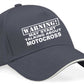 Warning May Talk About Motocross Baseball Cap Sport Gift For Men & Ladies