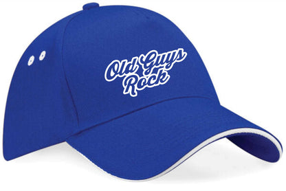 Old Guys Rock Baseball Cap Funny Birthday Music Lovers Gift For Men