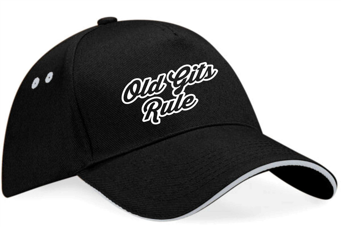 Old Gits Rule Baseball Cap Funny Birthday Lovers Gift For Men & Ladies