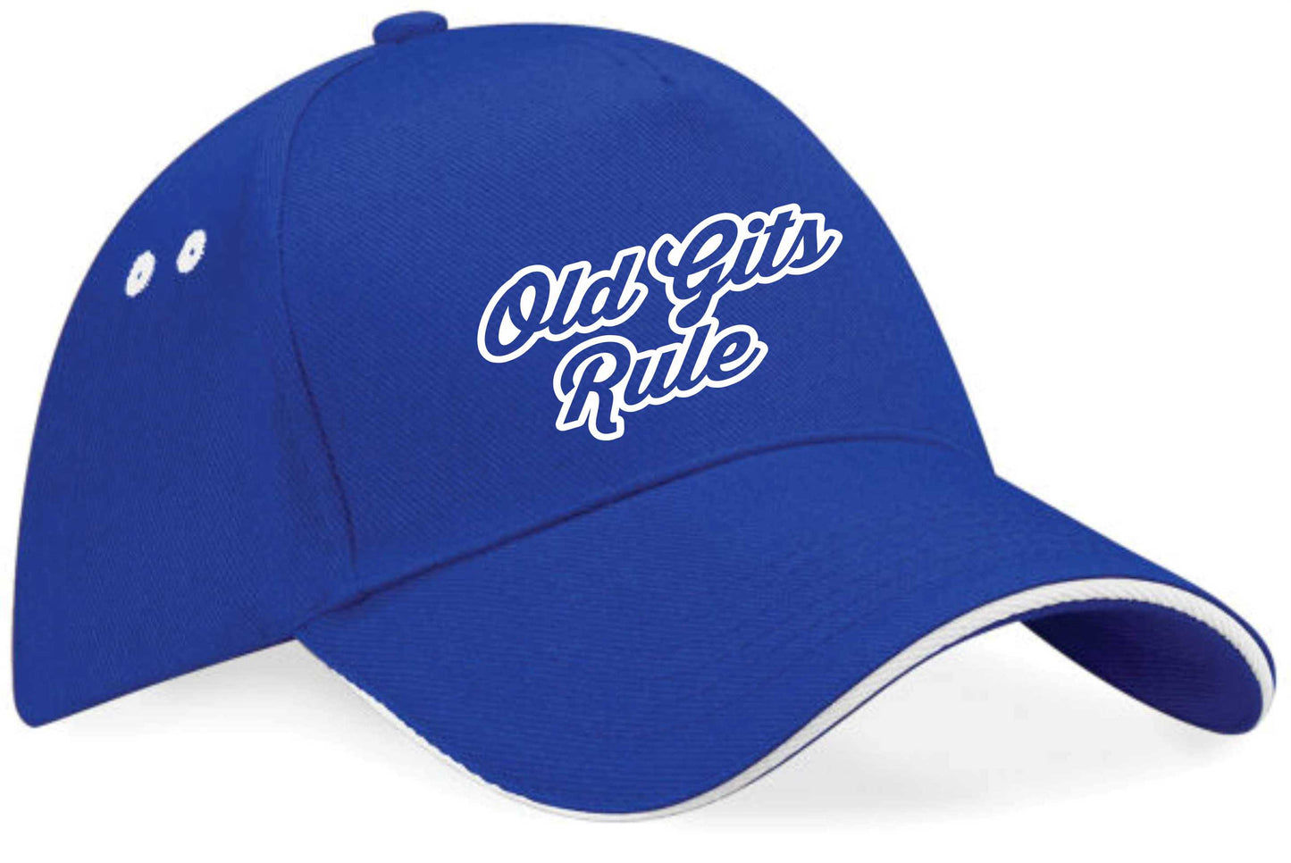 Old Gits Rule Baseball Cap Funny Birthday Lovers Gift For Men & Ladies