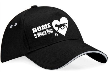 Home Is Where Sprocker Is Baseball Cap Dog Lovers Gift For Men & Ladies