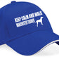 Keep Calm & Walk Manchester Terrier Baseball Cap Dog Lovers Gift Men & Ladies