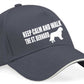 Keep Calm & Walk The St Bernard Baseball Cap Dog Lovers Gift Men & Ladies