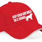 Keep Calm & Walk The St Bernard Baseball Cap Dog Lovers Gift Men & Ladies