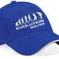 Evolution Of Golf Baseball Cap Birthday Gift For Golf Fan Unisex Cap