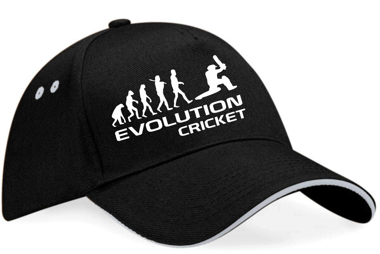 Evolution Of Cricket Baseball Cap Birthday Gift Sport Lovers Unisex Cap