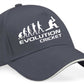 Evolution Of Cricket Baseball Cap Birthday Gift Sport Lovers Unisex Cap