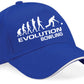 Evolution Of Bowling Baseball Cap Birthday Gift Crown Green Men & Womens