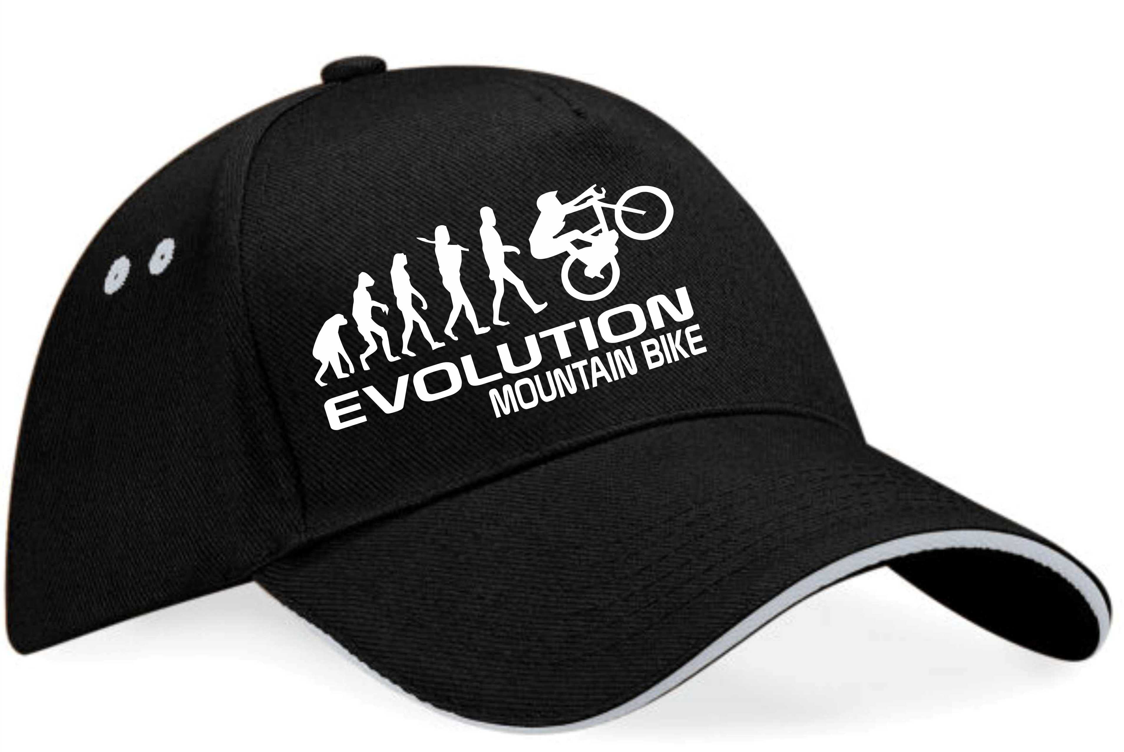 Evolution Of A Mountain Bike Baseball Cap Bikers Birthday Gift Unisex