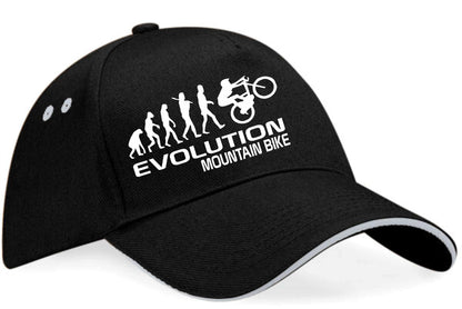 Evolution Of A Mountain Bike Baseball Cap Bikers Birthday Gift Unisex