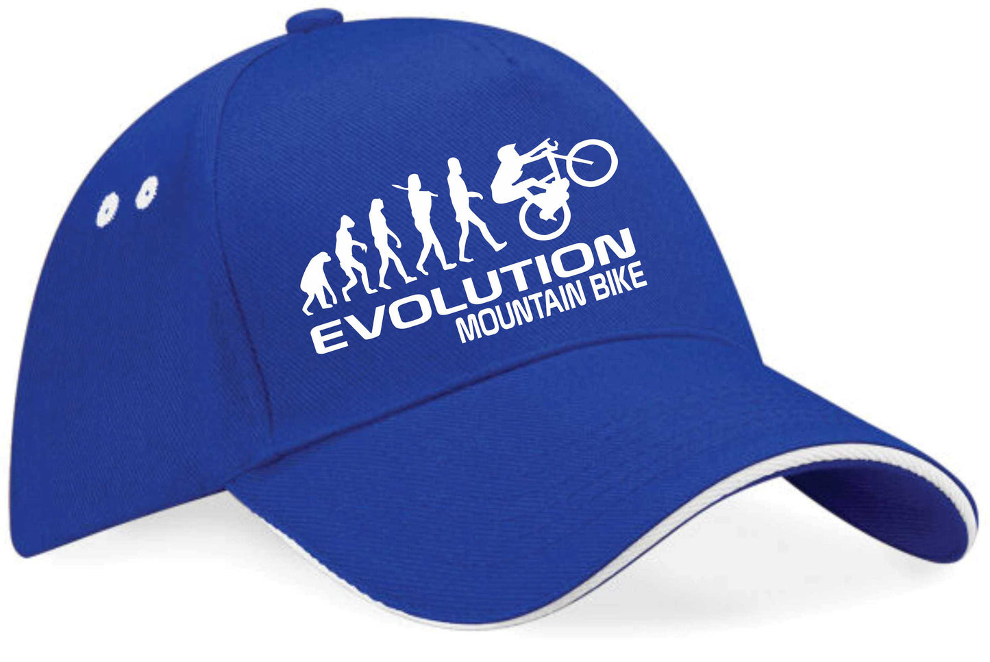 Evolution Of A Mountain Bike Baseball Cap Bikers Birthday Gift Unisex